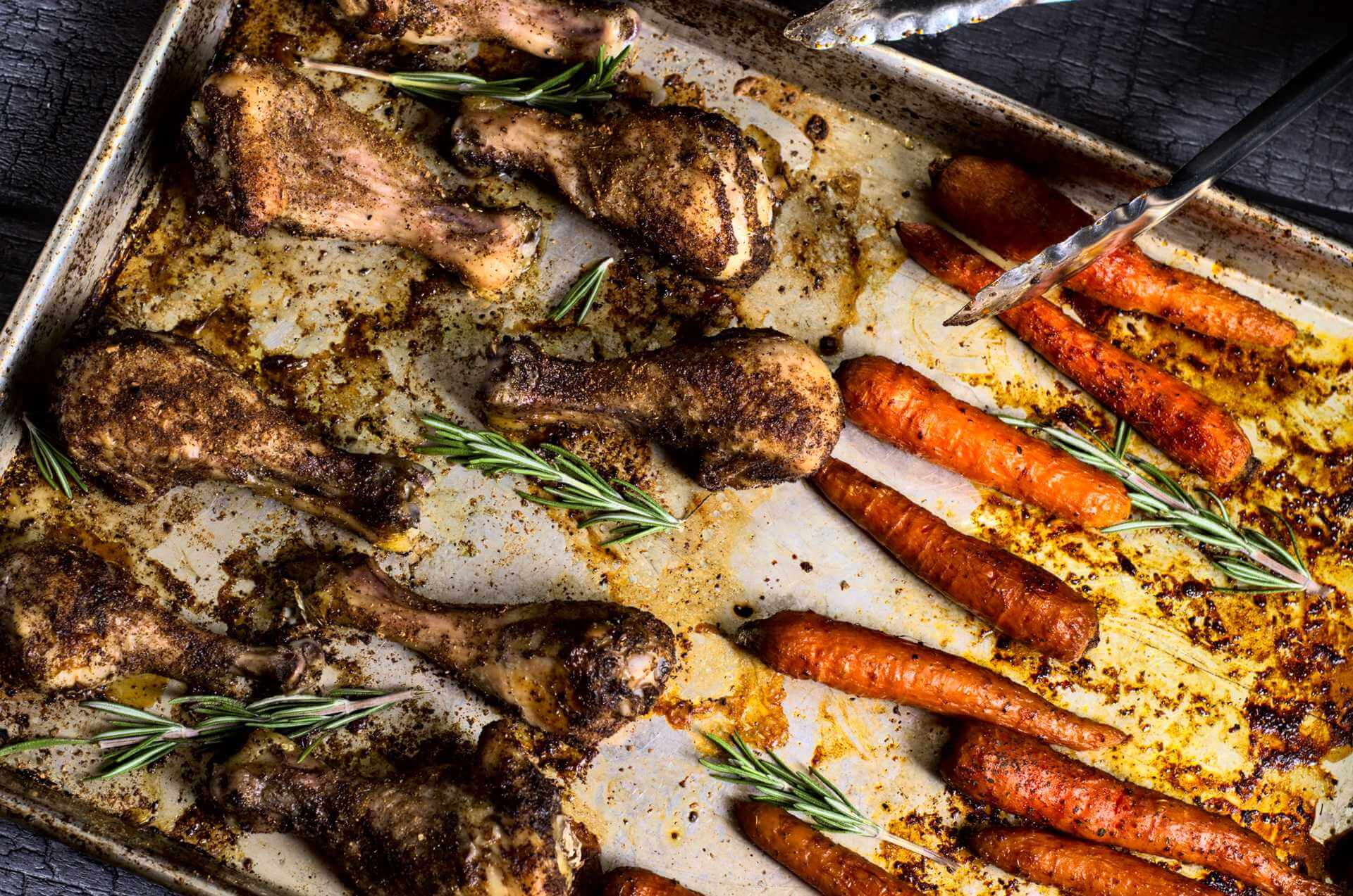 Recette de pilons de poulet au rub nordique aux champignons sauvages