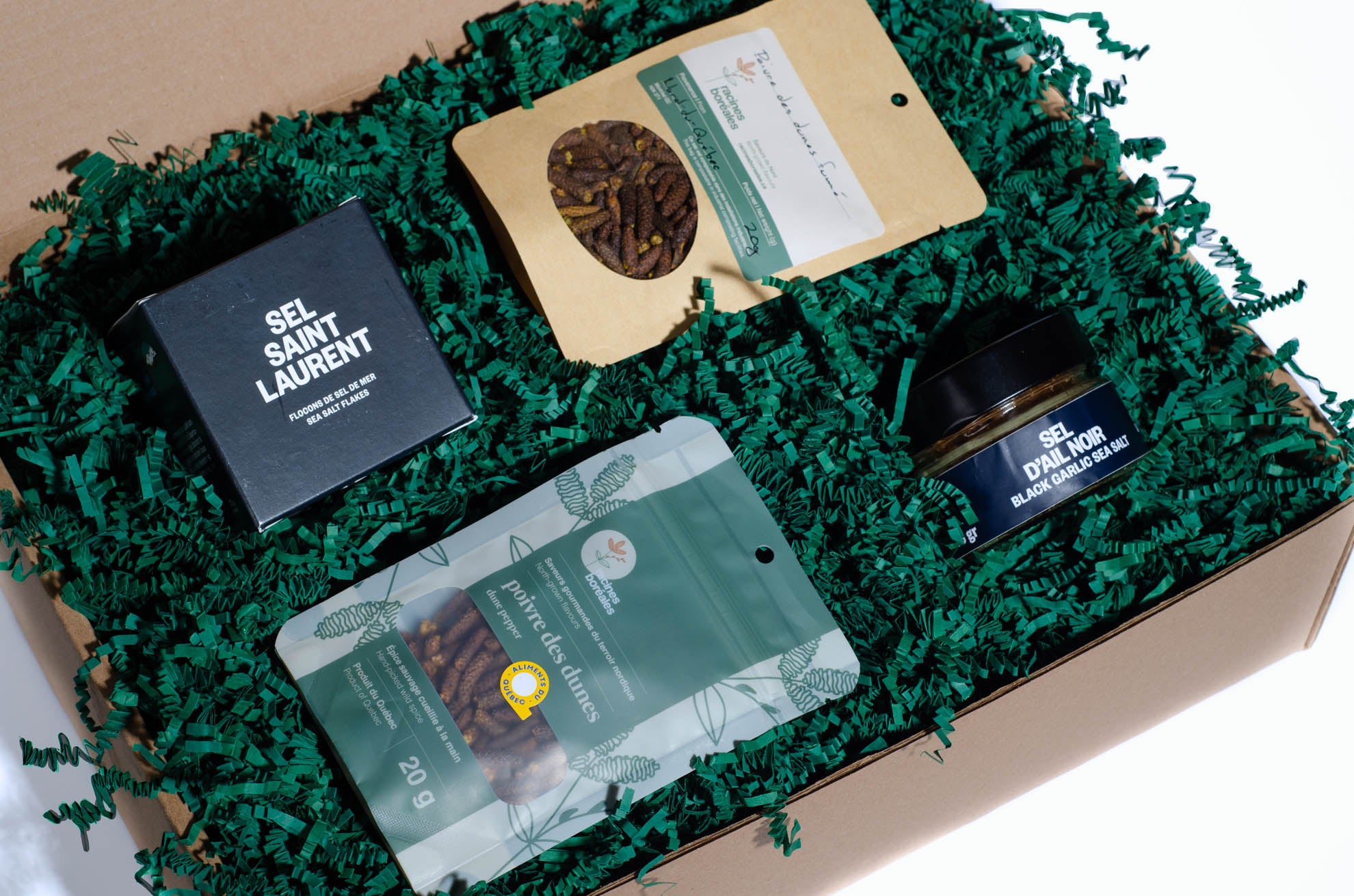 Coffret cadeau Sel et poivre d'ici