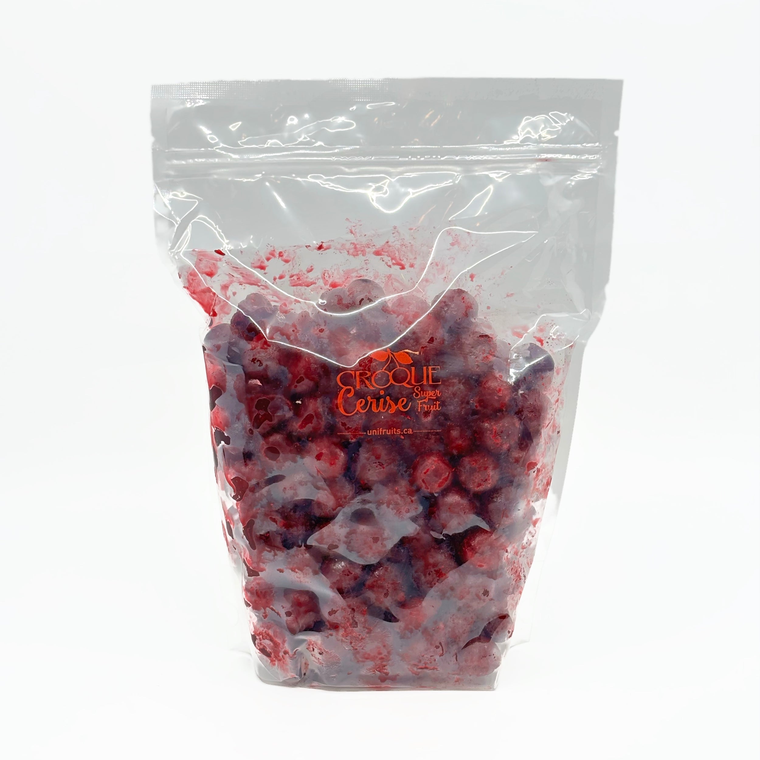 Cerises griottes dénoyautées congelées