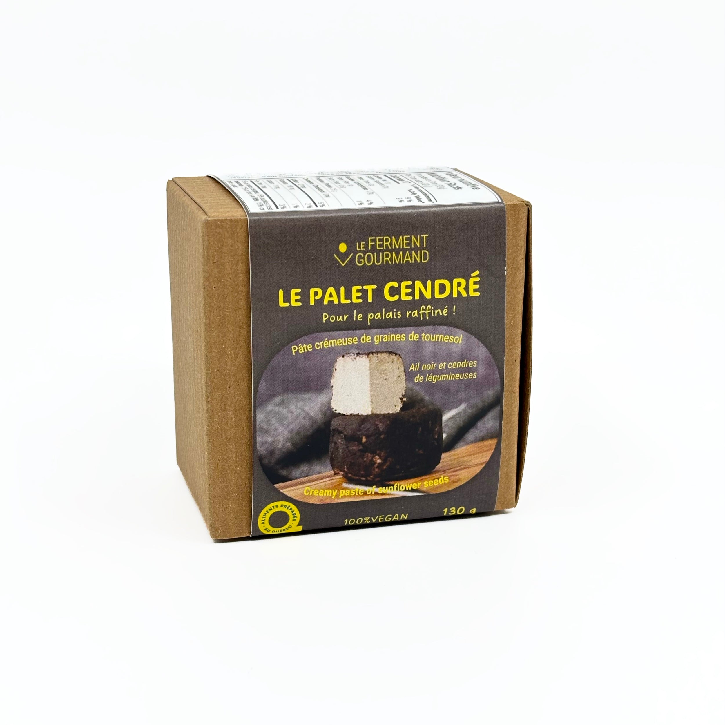 Fauxmage Le palet cendré