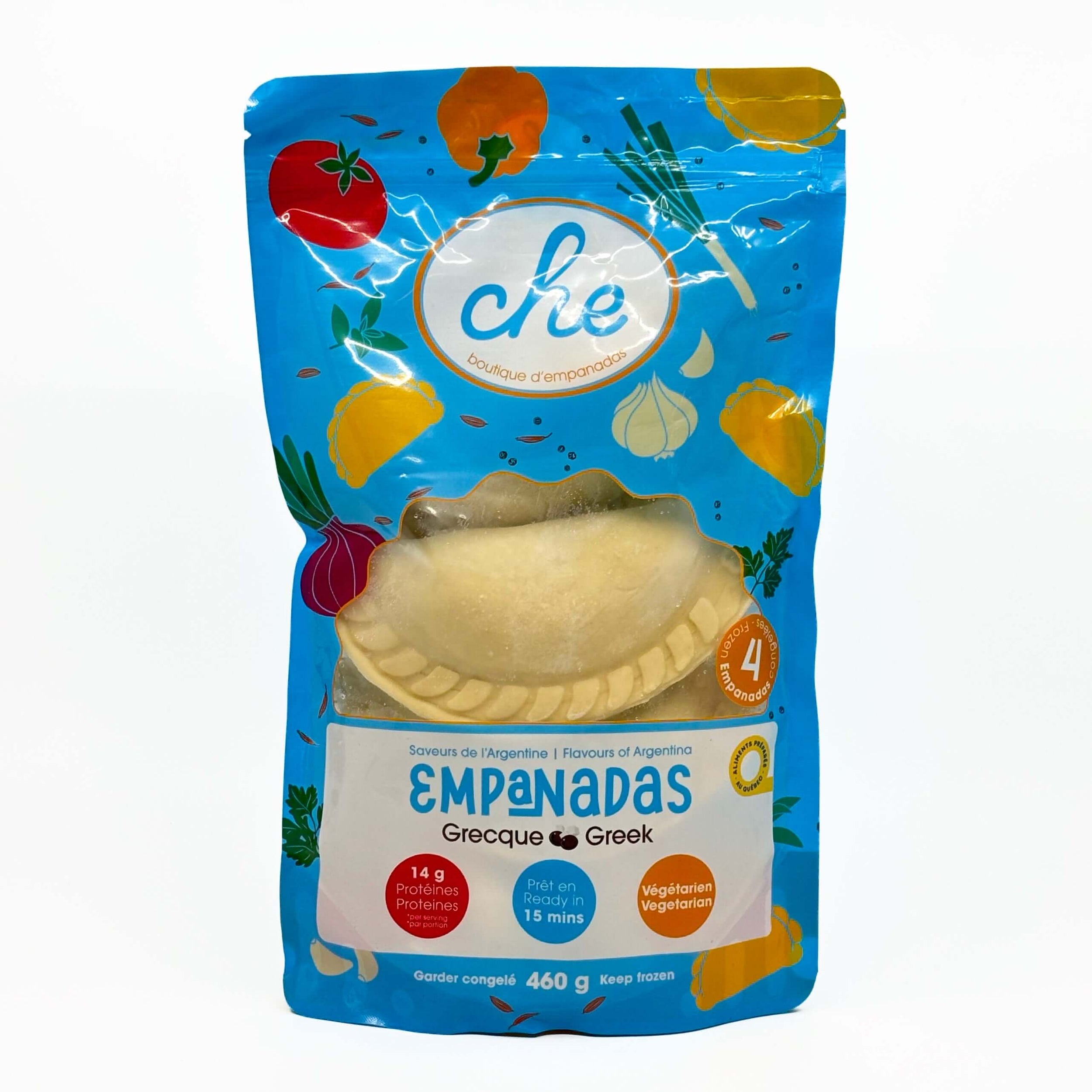 Empanadas végétariens à la grecque