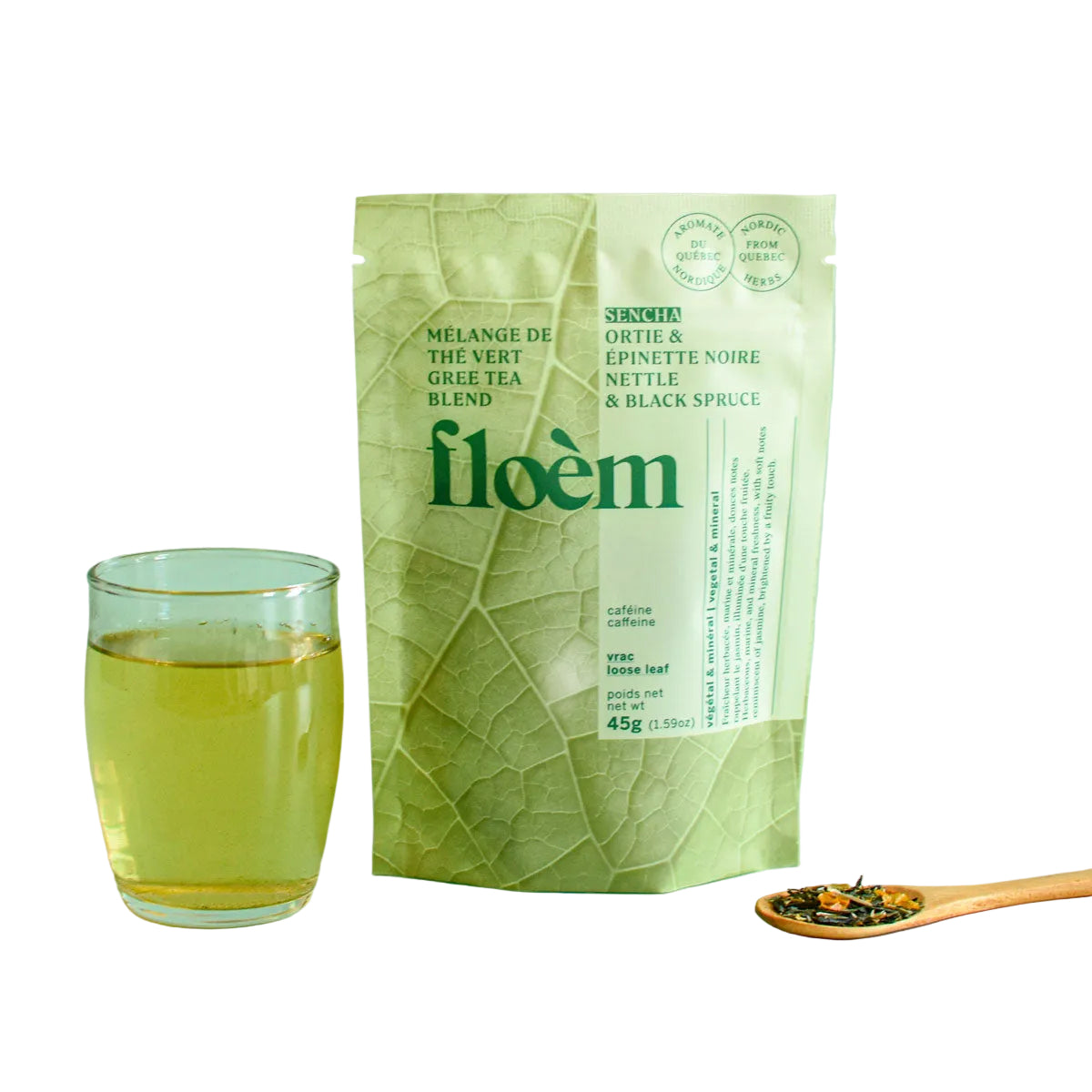 Thé vert Sencha, Ortie & Épinette noire