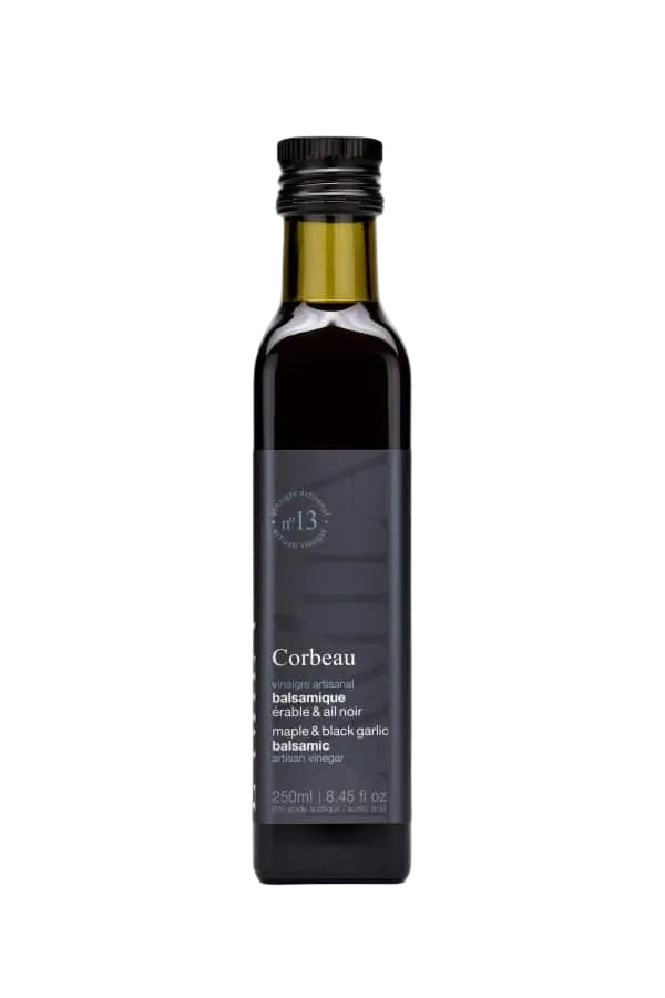 N°13 Corbeau – Vinaigre balsamique érable et ail noir