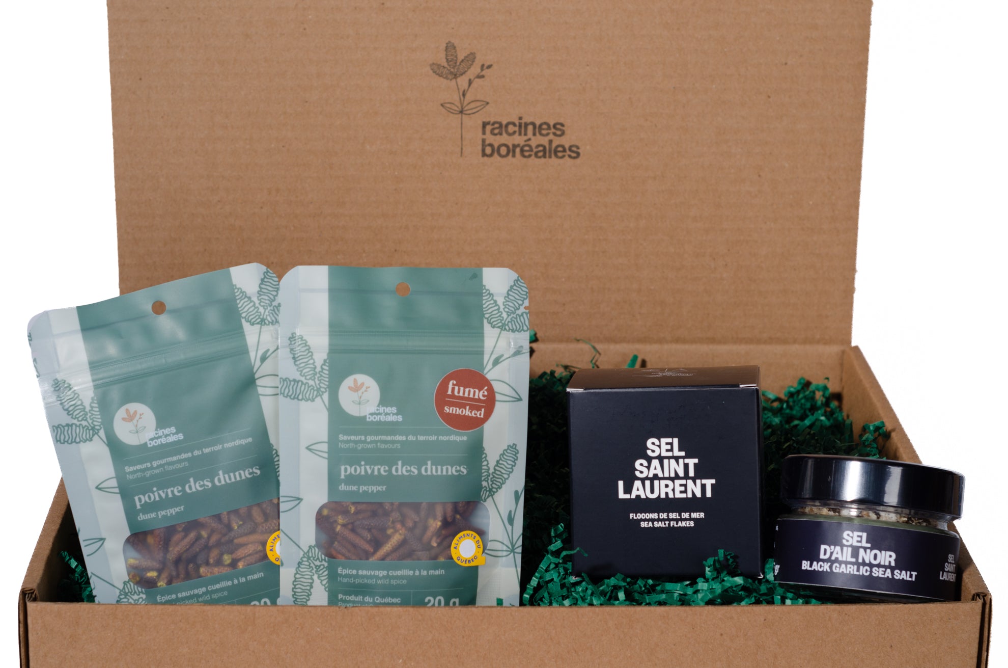 Coffret cadeau Sel et poivre d'ici