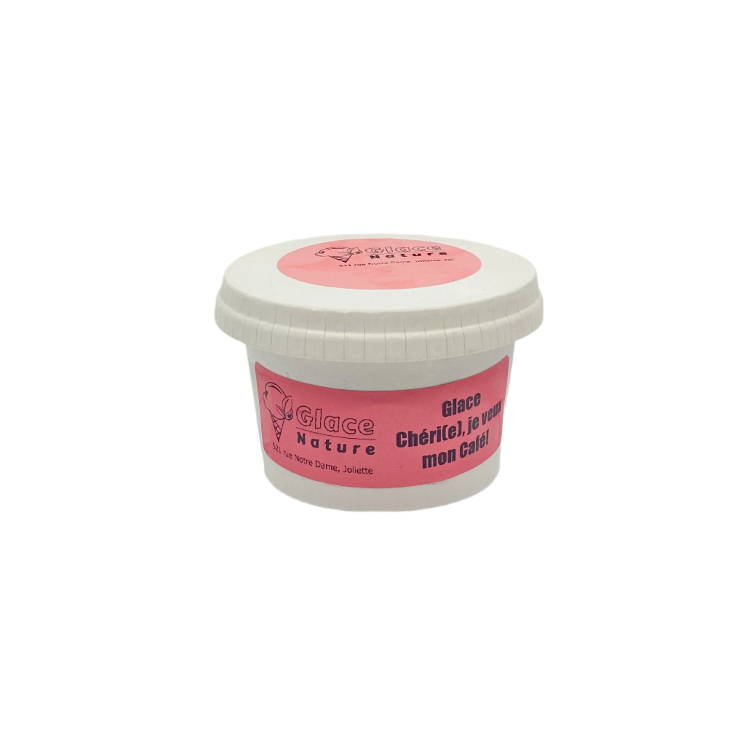 Crème glacée au café de Glace nature