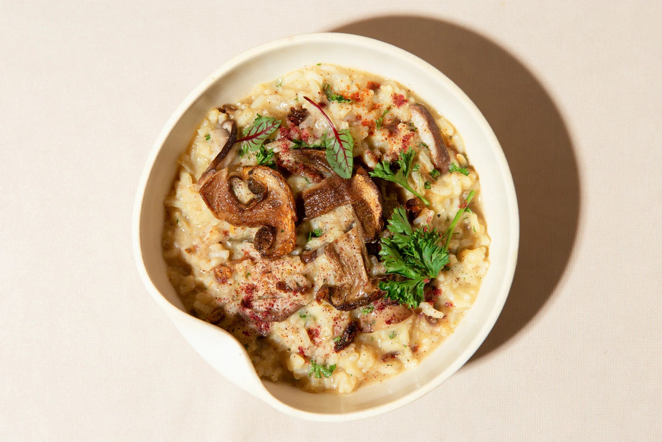 Risotto forestier prêt-à-cuisinier