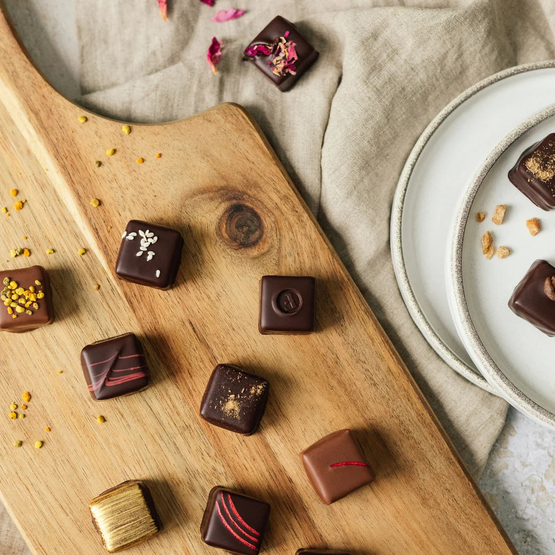 Boîte de chocolats fins artisanaux