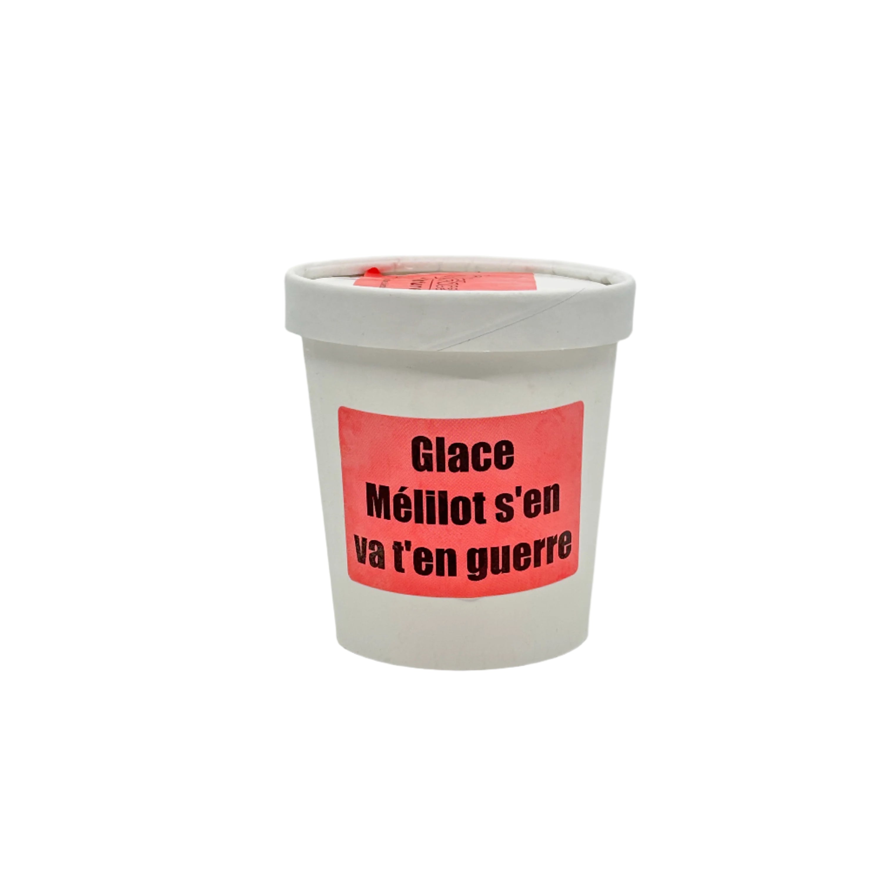 Pot 500 ml de crème glacée au mélilot de Glace nature