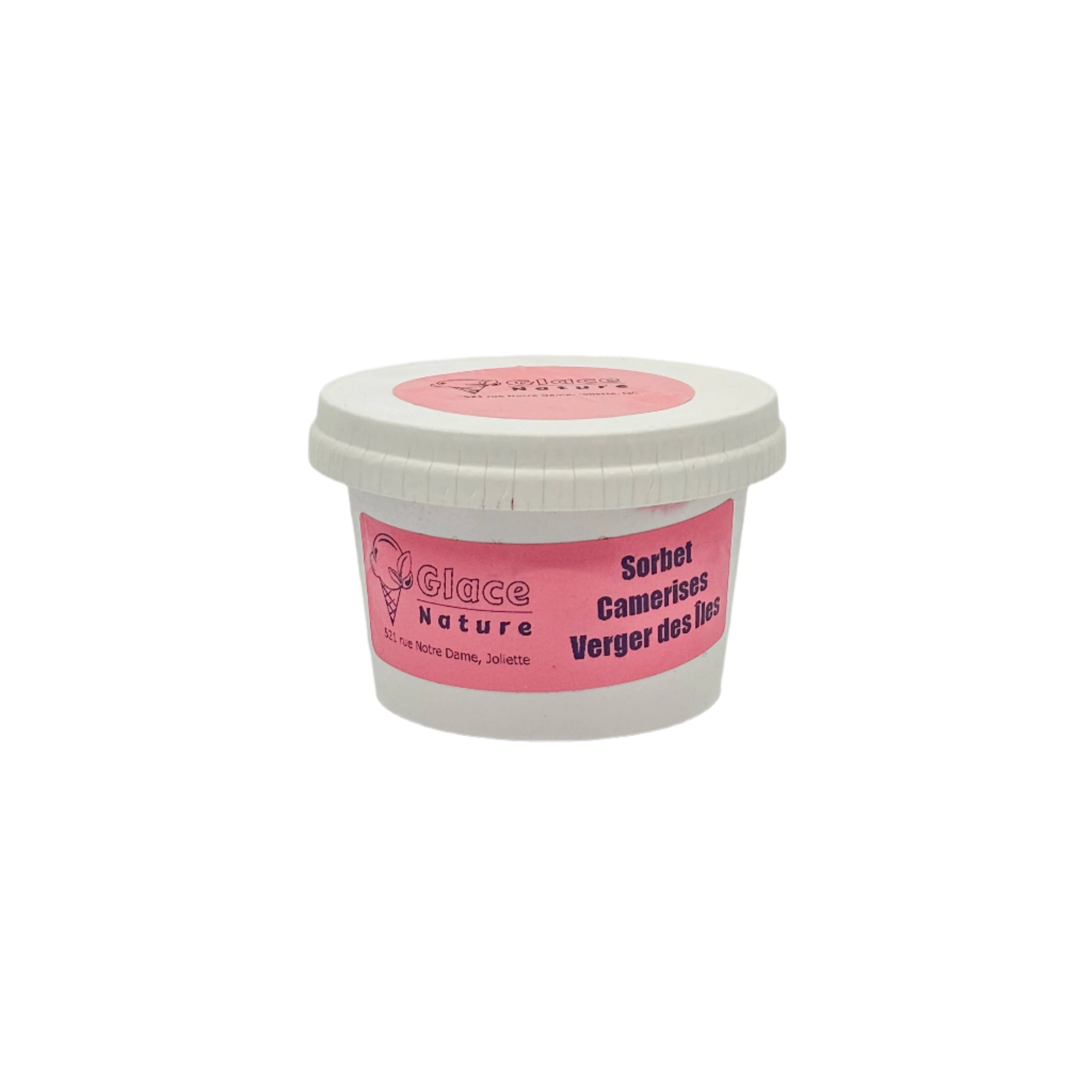 Sorbet à la camerise 114 ml de Glace nature