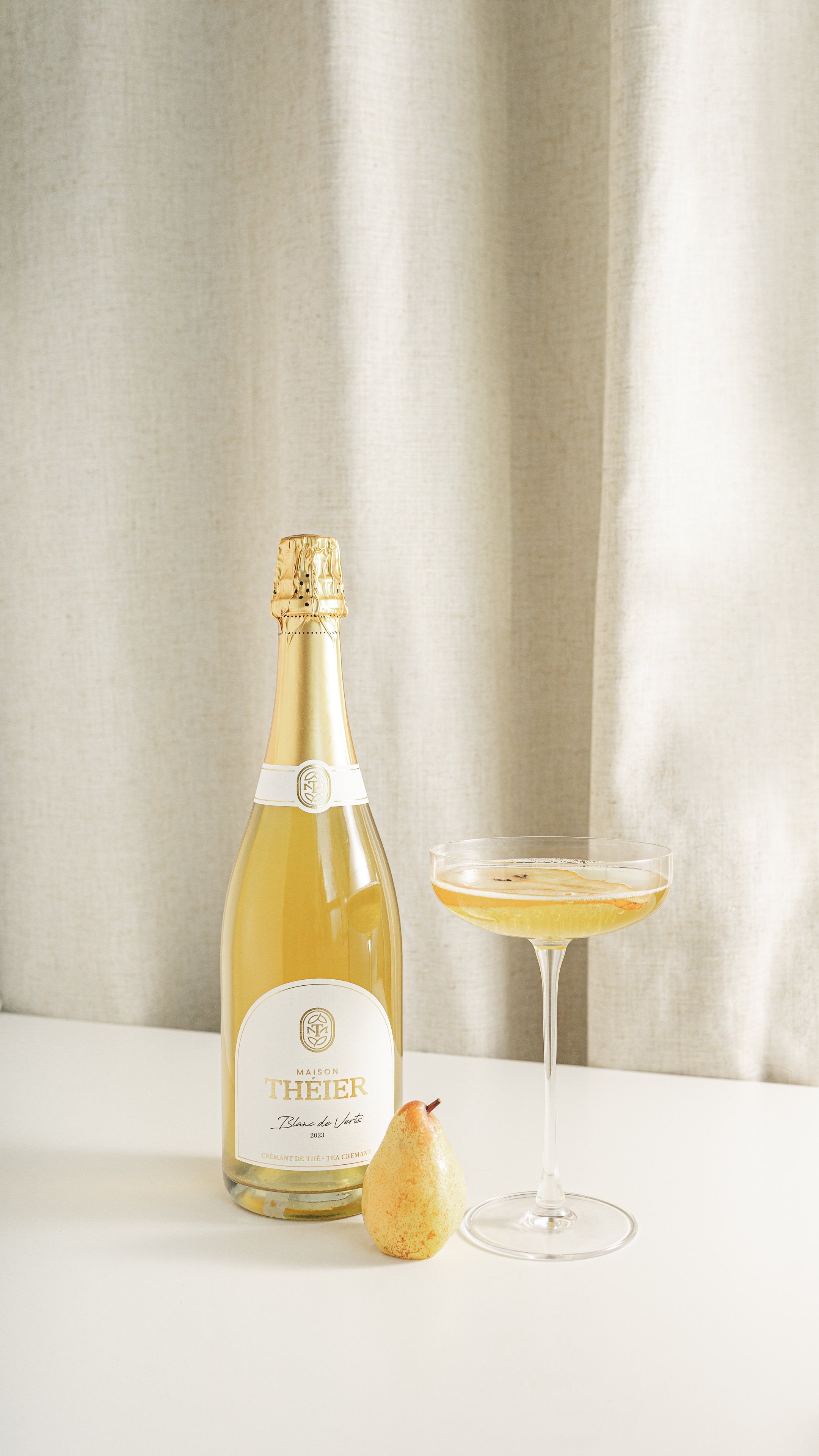 Crémant de thé Blanc de Verts