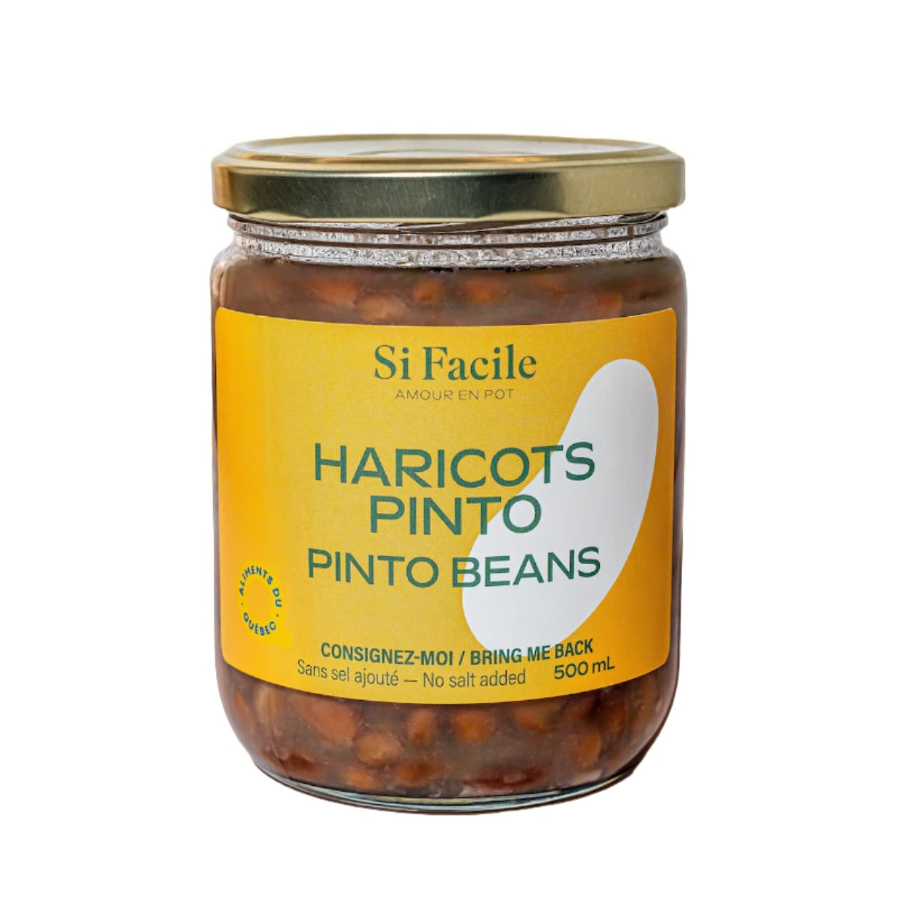 Haricots pinto (incluant consigne de 1$)