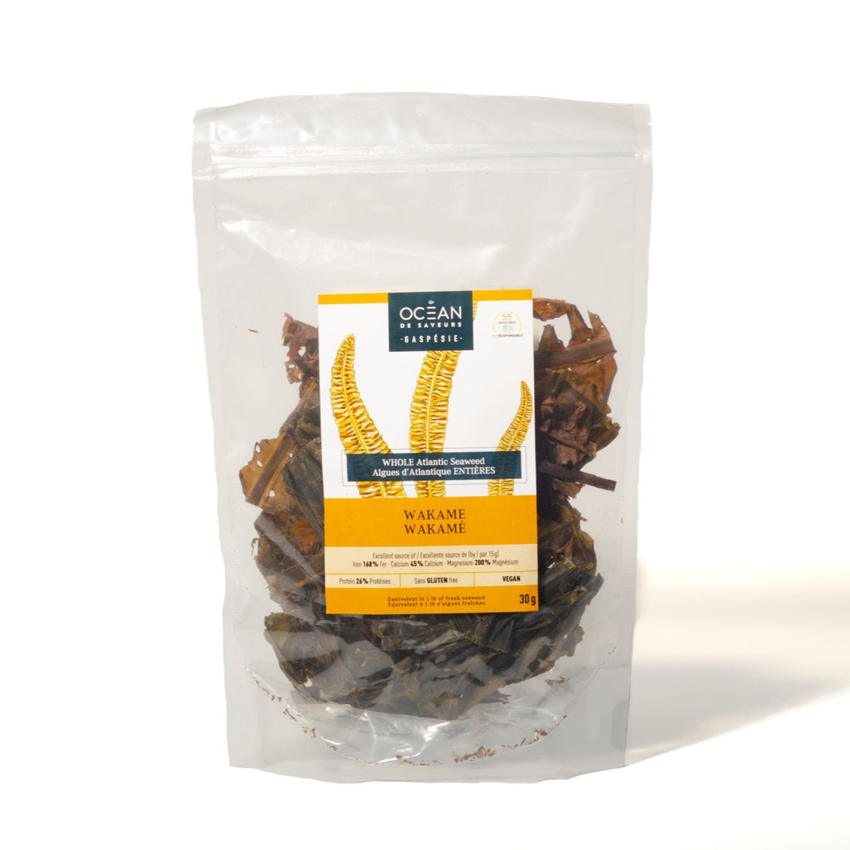 Wakame⑥ Wakame (whole seaweed) | Racines boréales