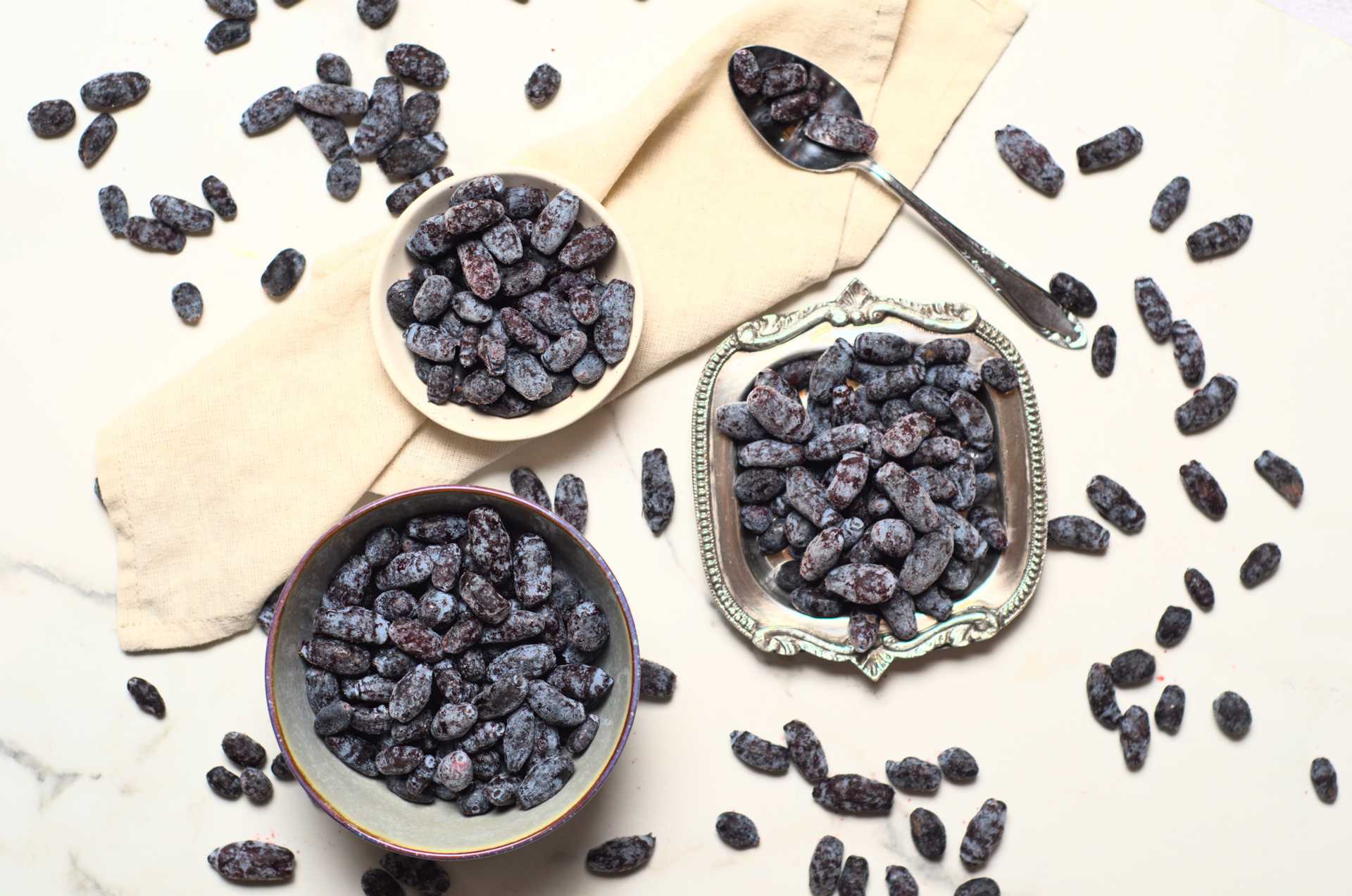 Camerises biologiques congelées individuellement - Ferme Les délices du rapide