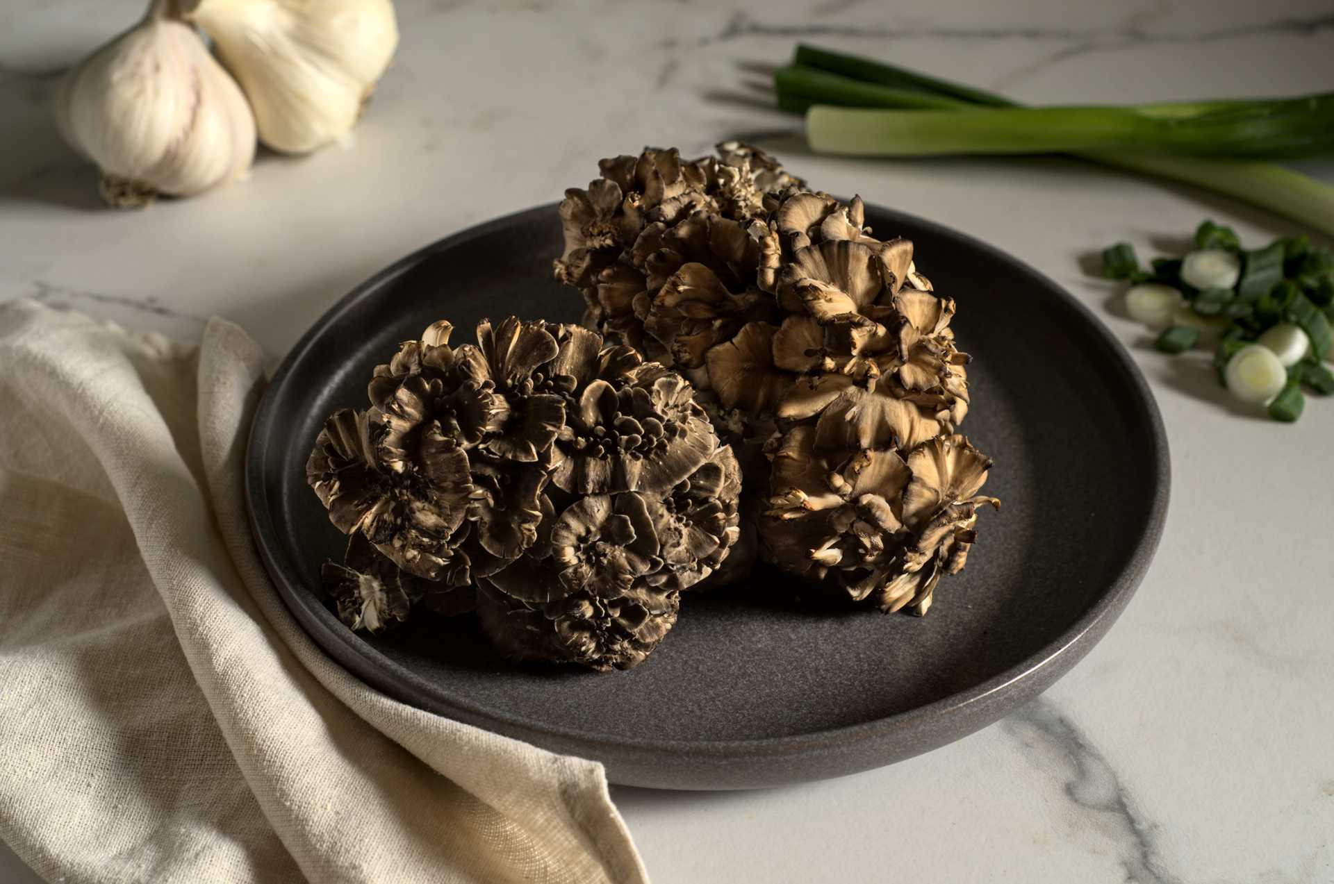 Champignons maitake biologiques frais - Mediserre