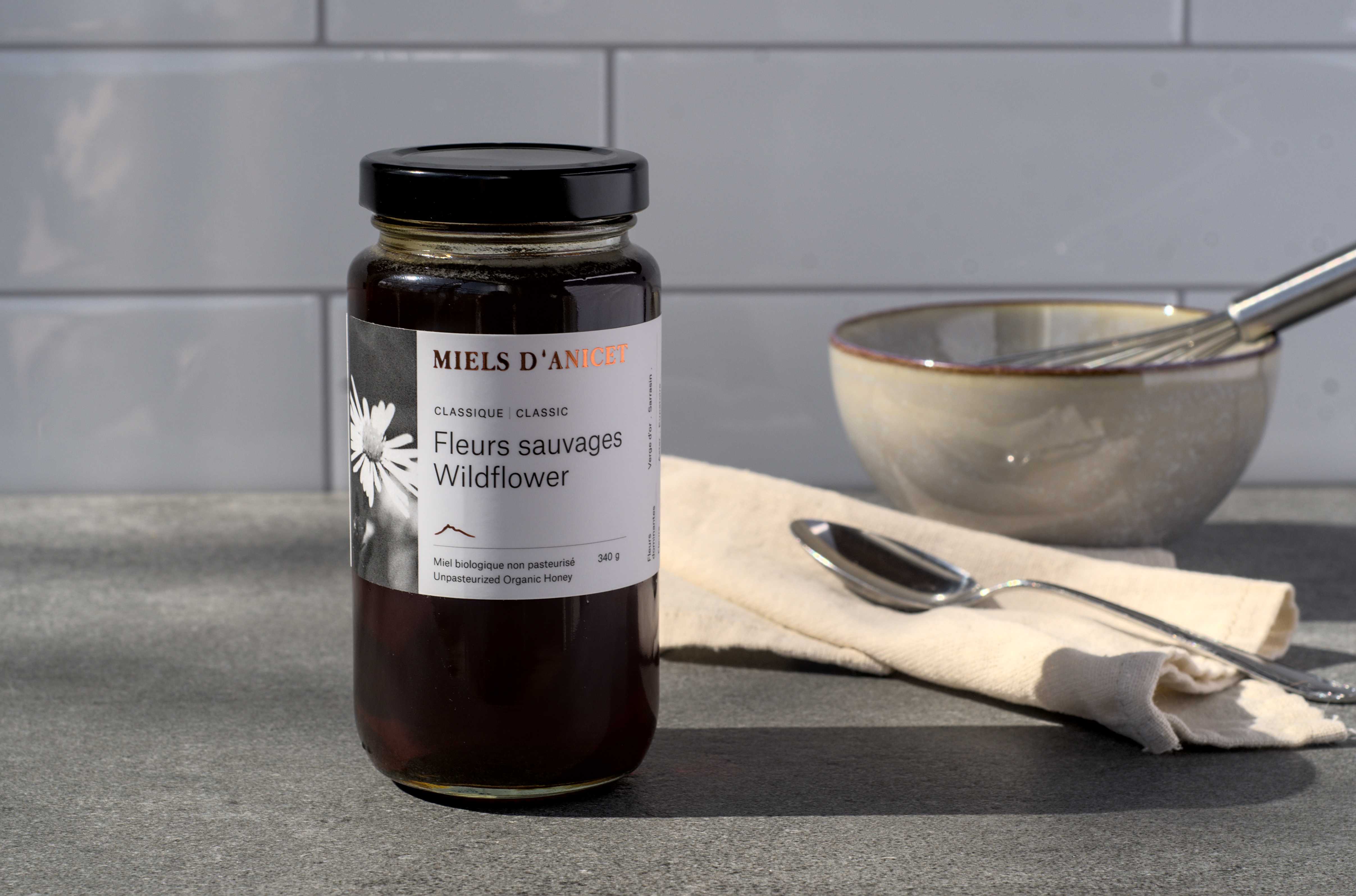 Miel fleurs sauvages - Miels d'Anicet