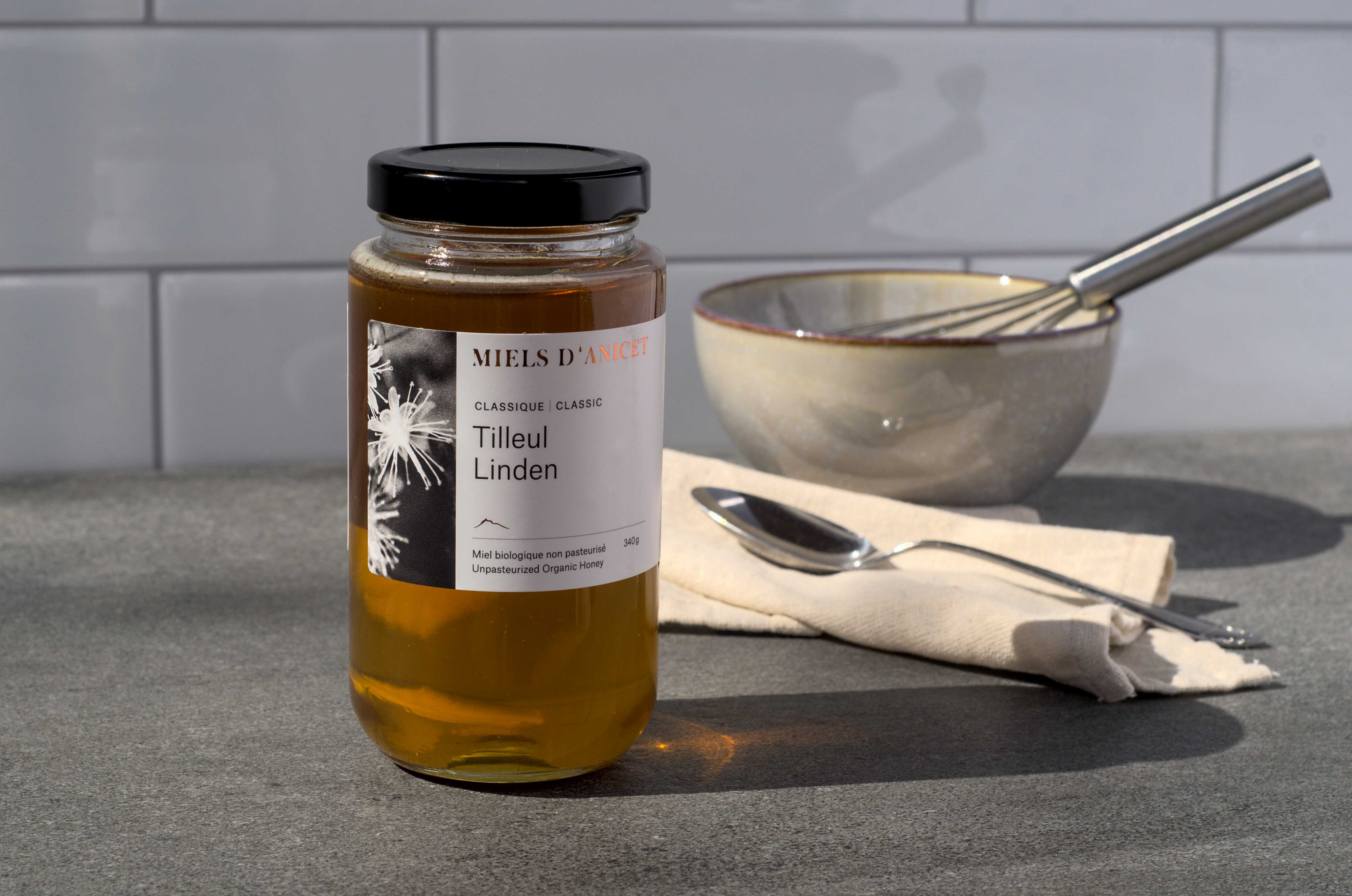 Miel tilleul - Miels d'Anicet