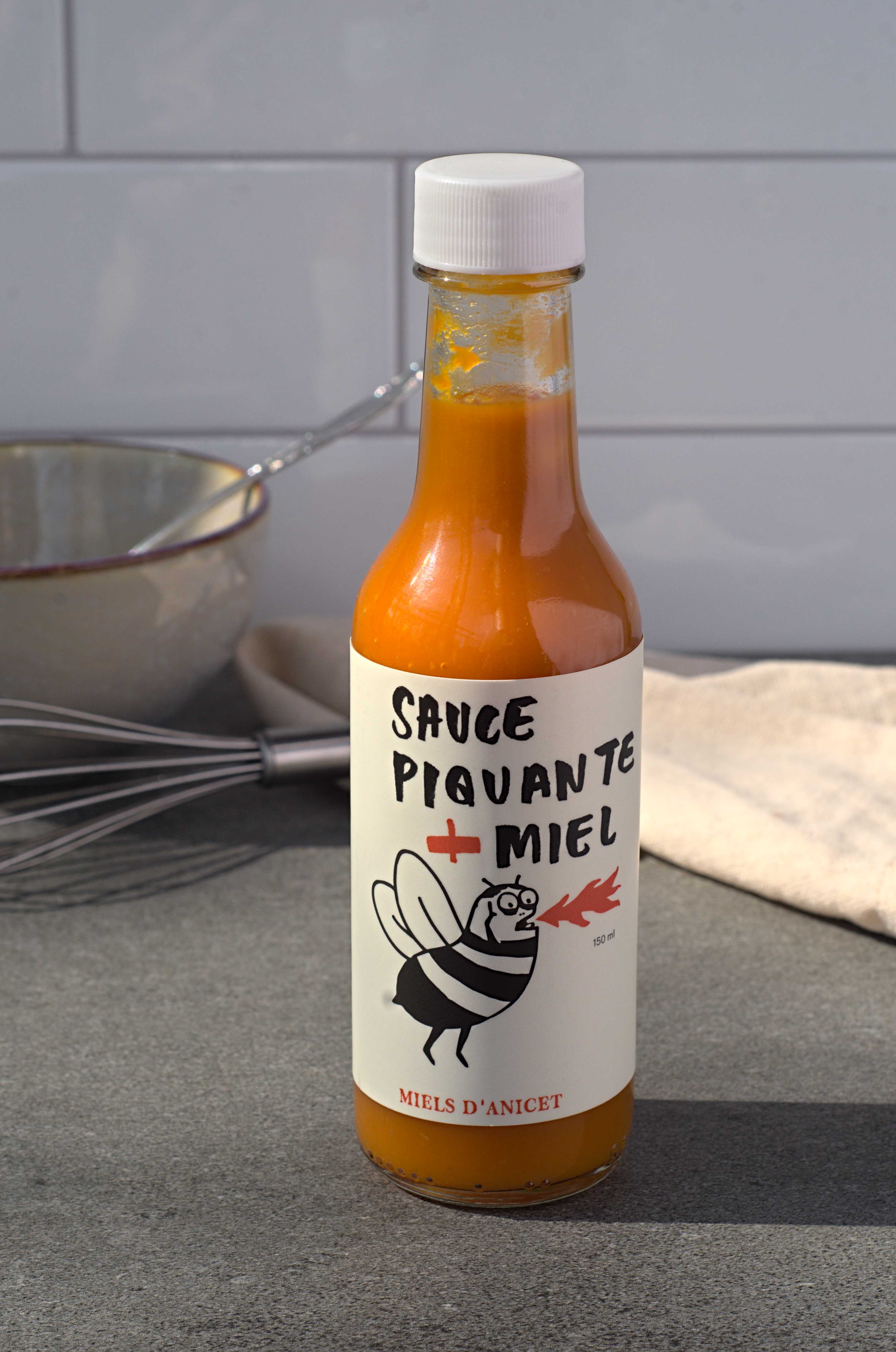 Sauce piquante + miel - Miels d'Anicet