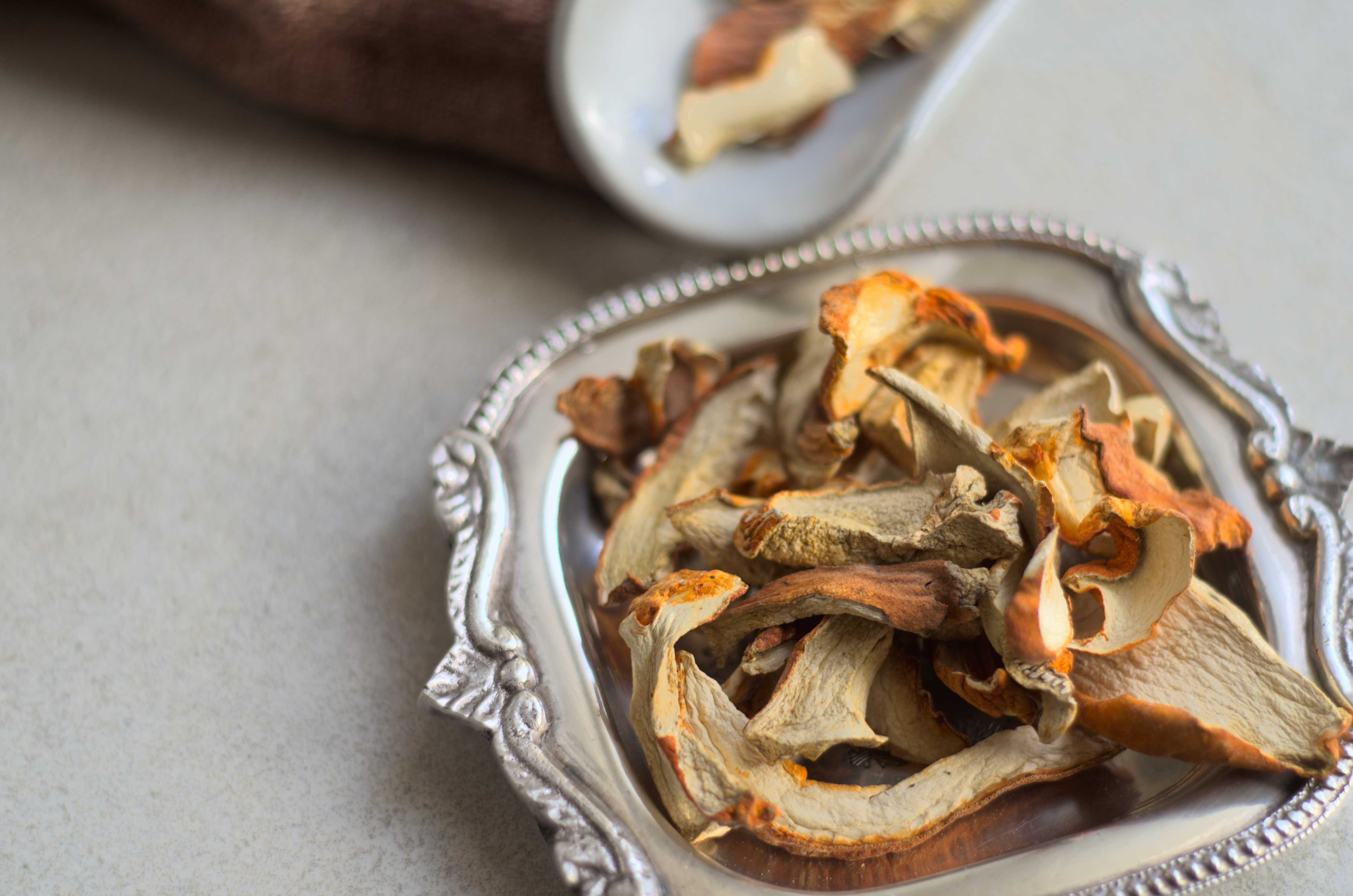 Champignons séchés