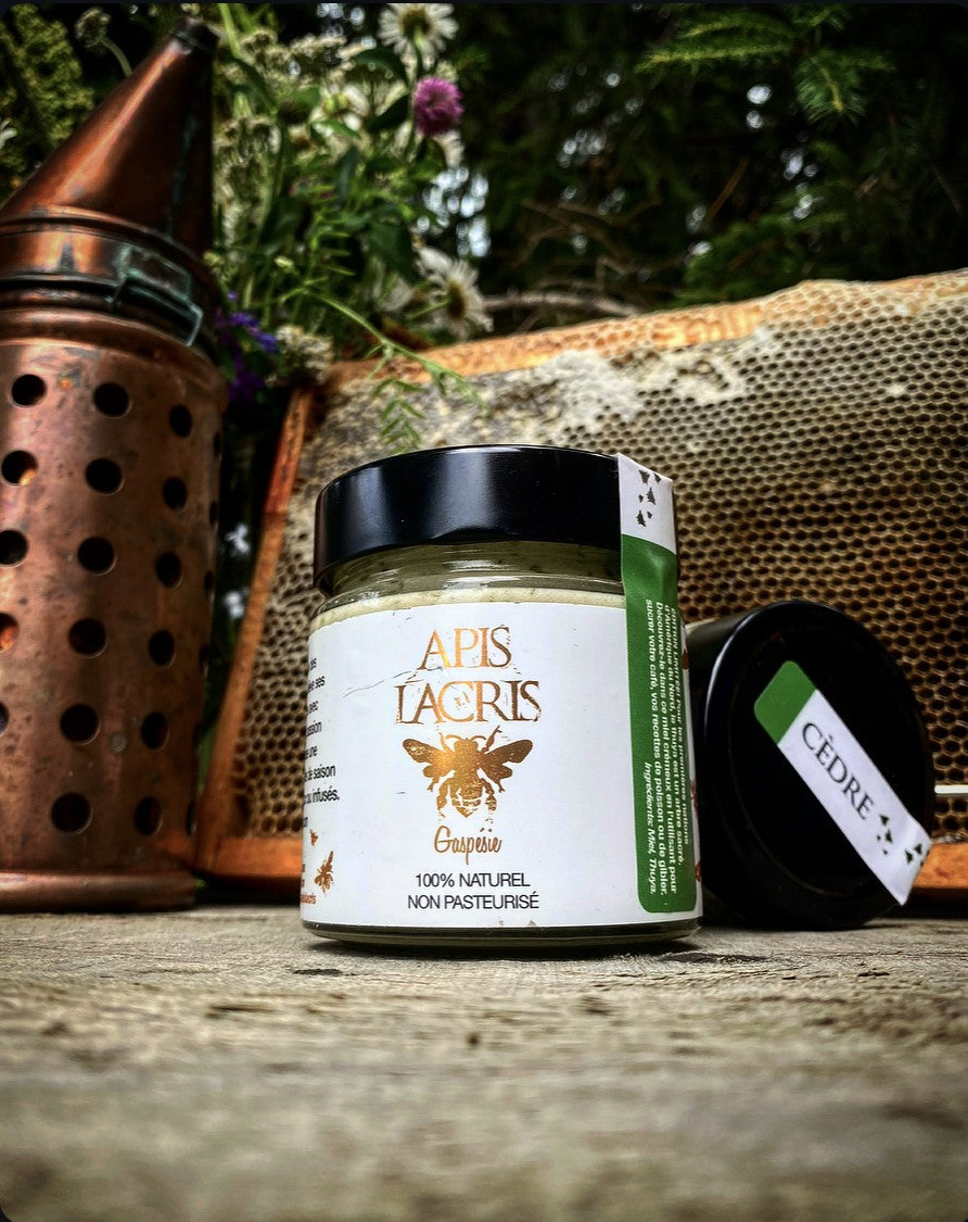 Miel infusé au cèdre 250g
