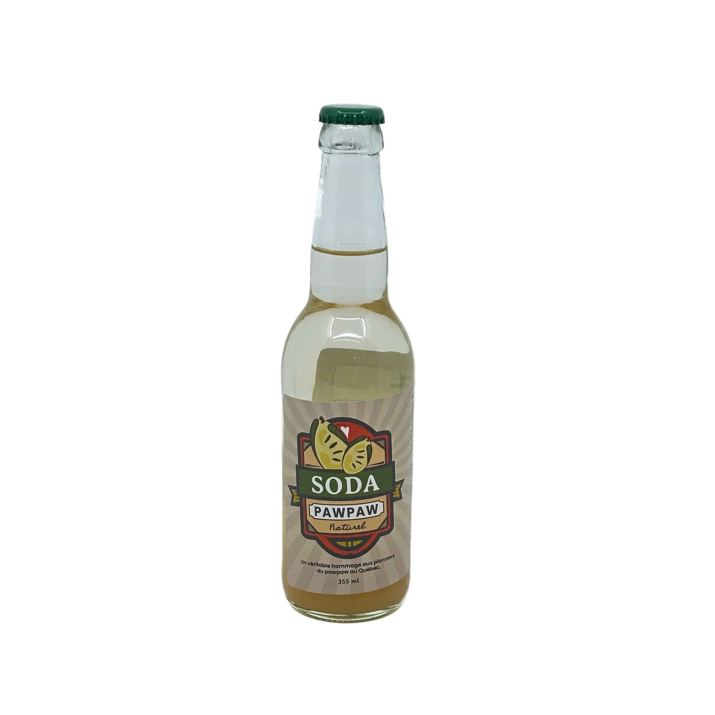 Soda artisanal au pawpaw