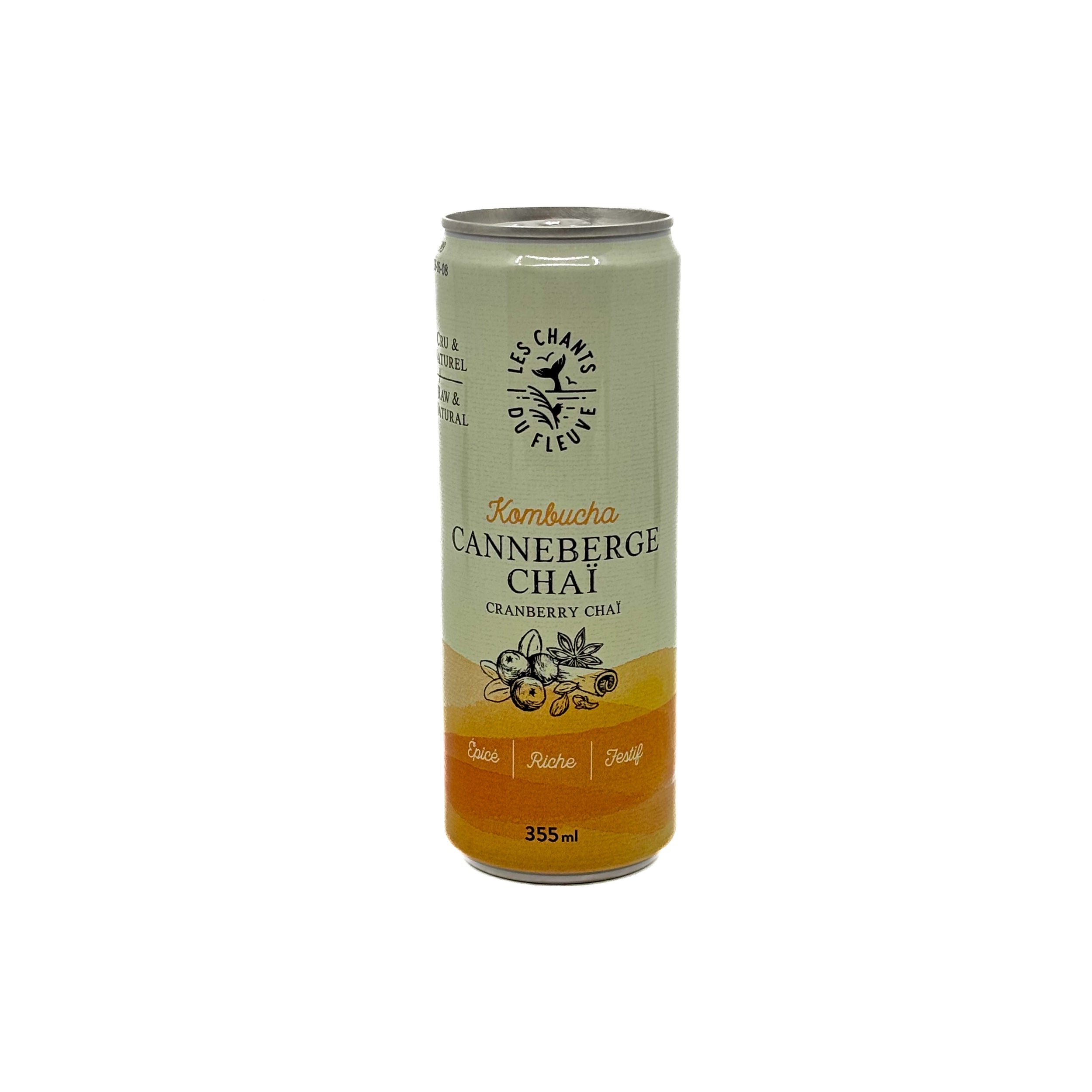 Kombucha canneberge chaï
