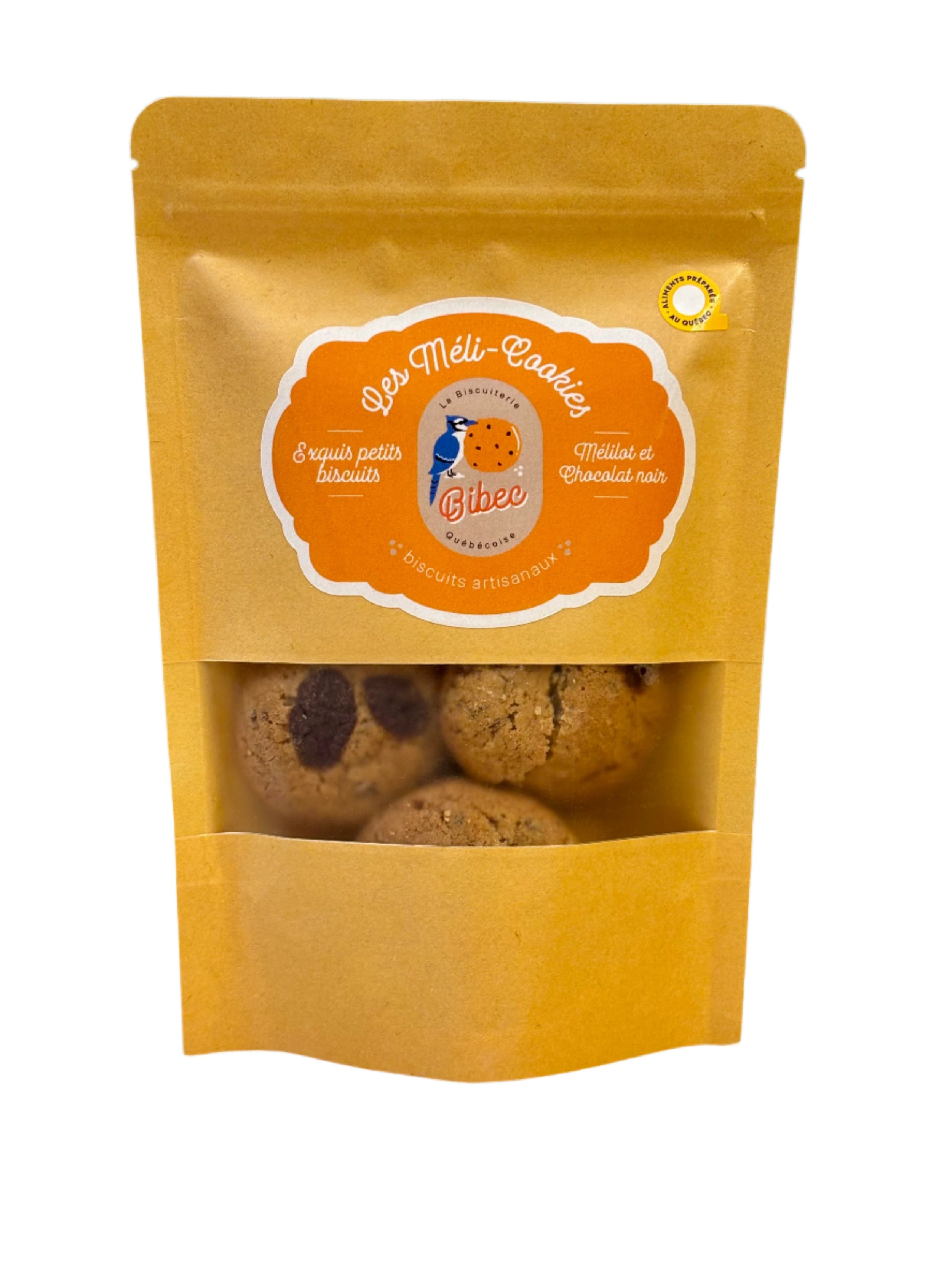 Biscuits aux brisures de chocolat et mélilot - Les Méli-Cookies