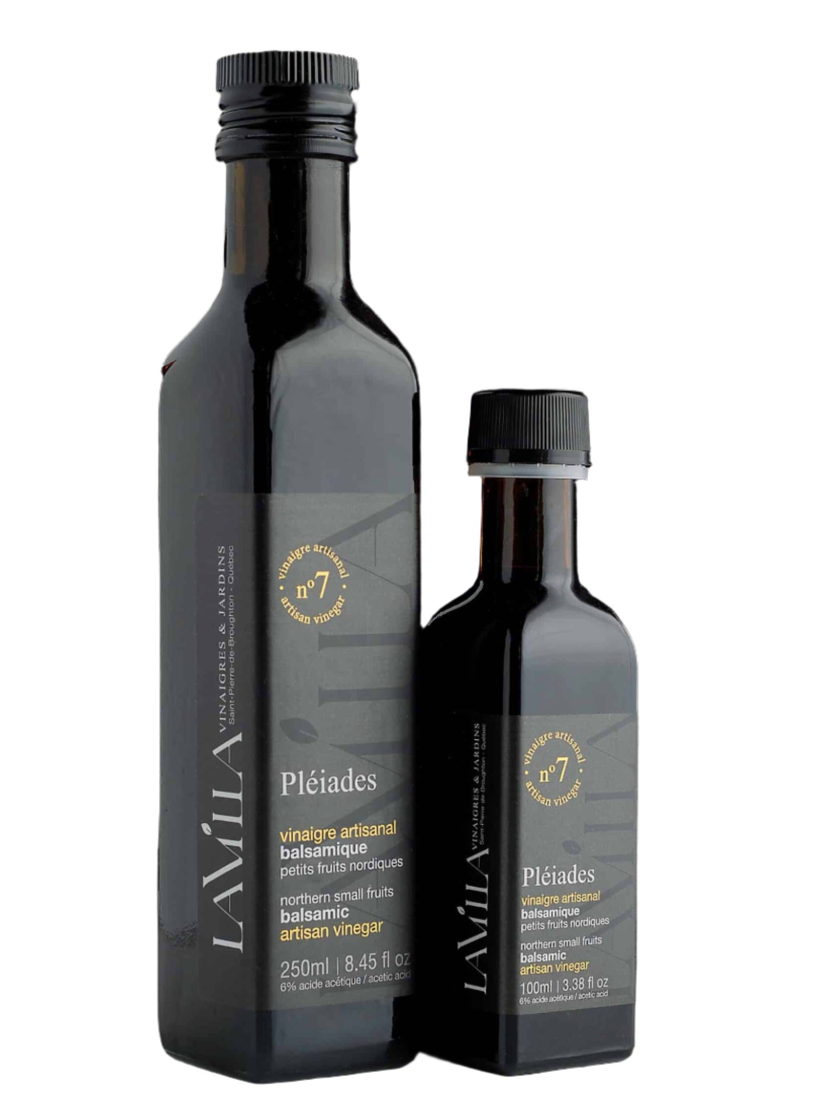 Vinaigre artisanal balsamique de petits fruits nordiques - Pléiades