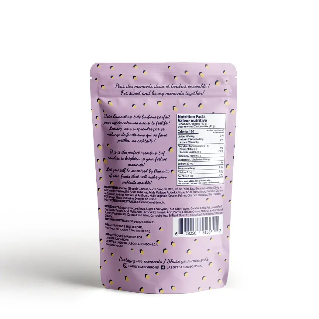 Jujubes frais · cocktail sûr