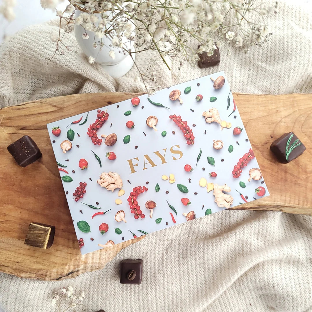 Boîte de chocolats fins artisanaux