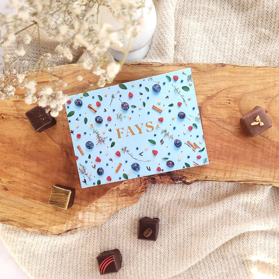 Boîte de chocolats fins artisanaux