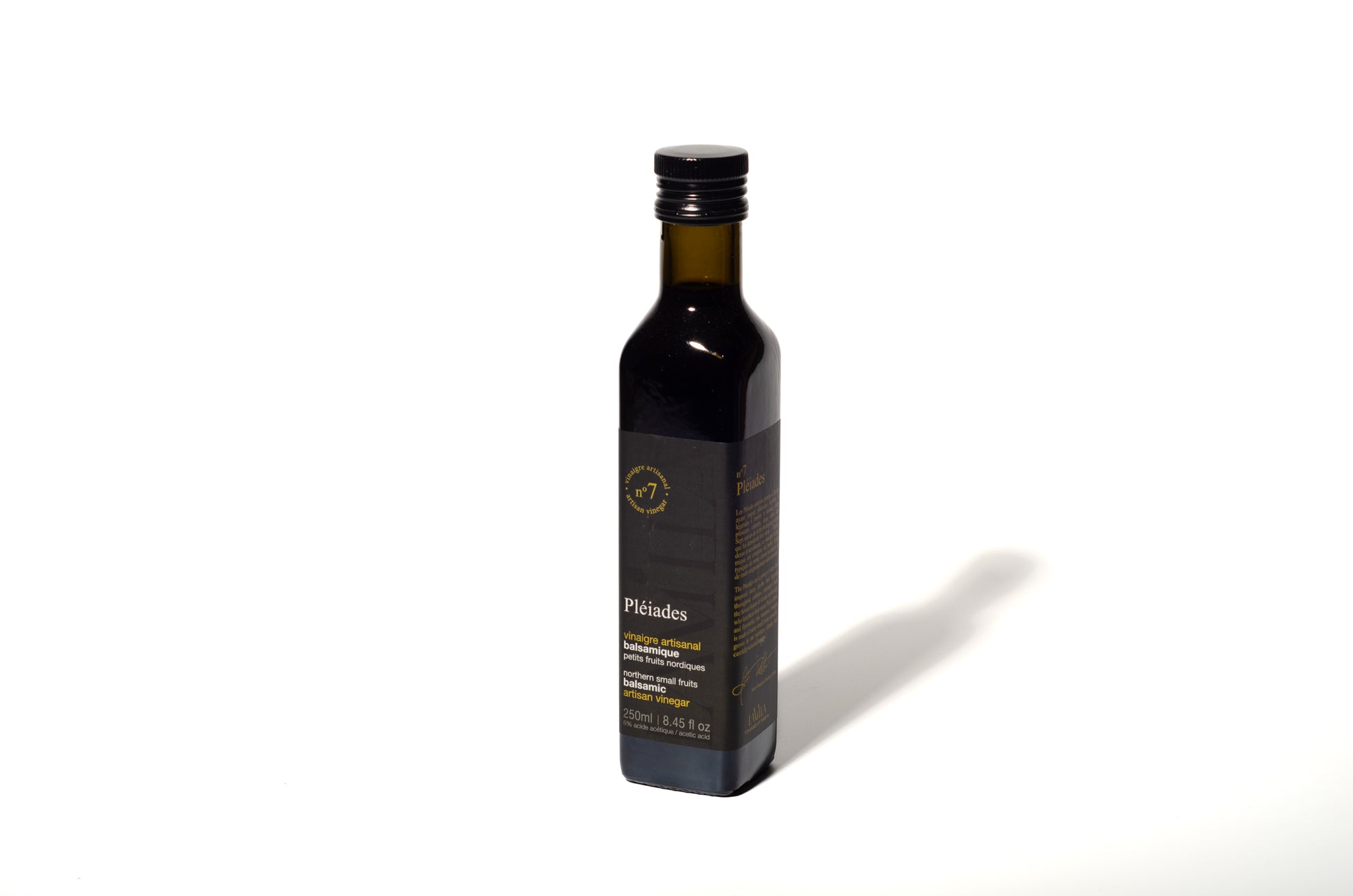 Vinaigre artisanal balsamique de petits fruits nordiques - Pléiades