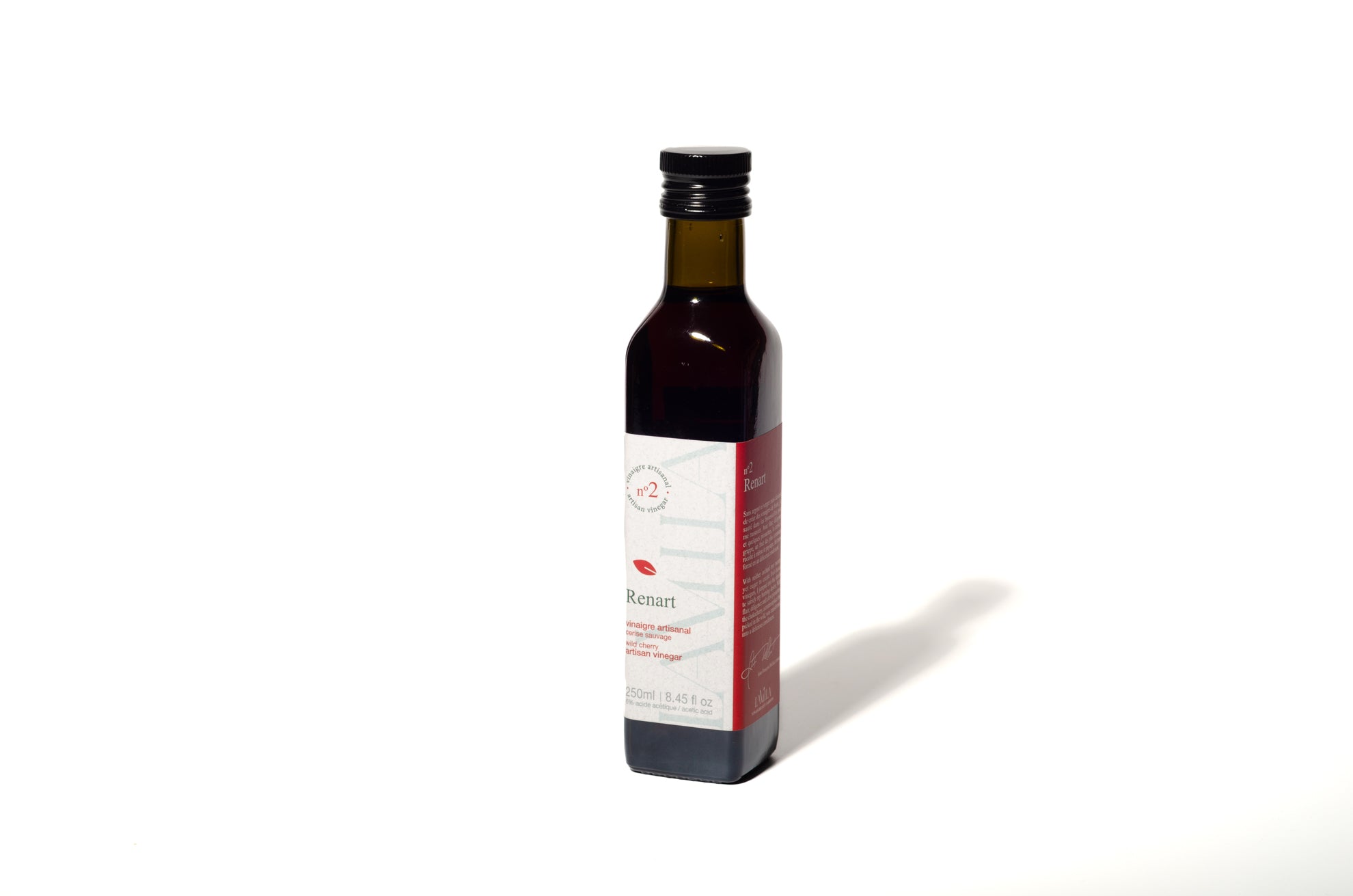 Vinaigre artisanal de cerises sauvages - Renart