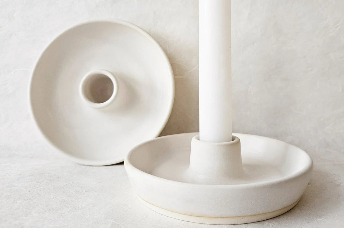 Chandelier en céramique artisanale