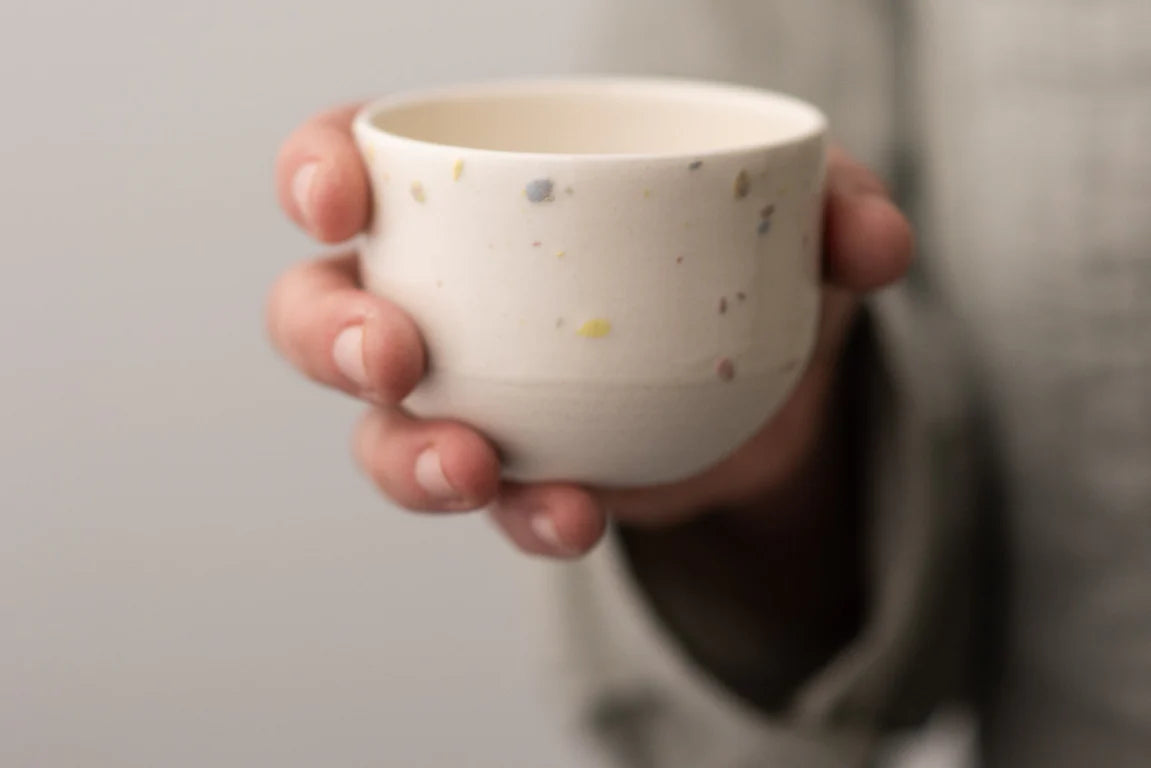 Tasse à espresso en céramique artisanale