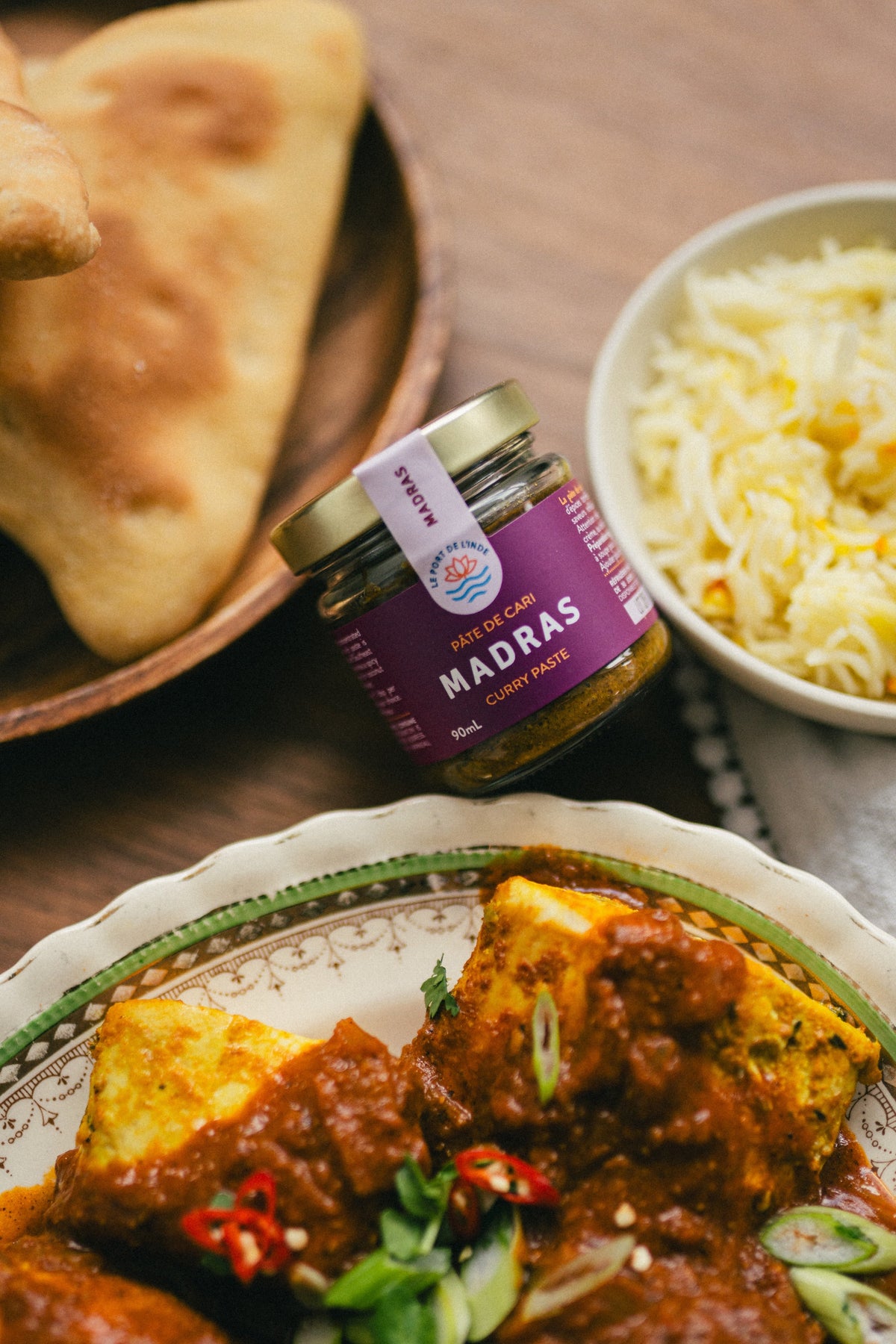 Pâte de cari madras