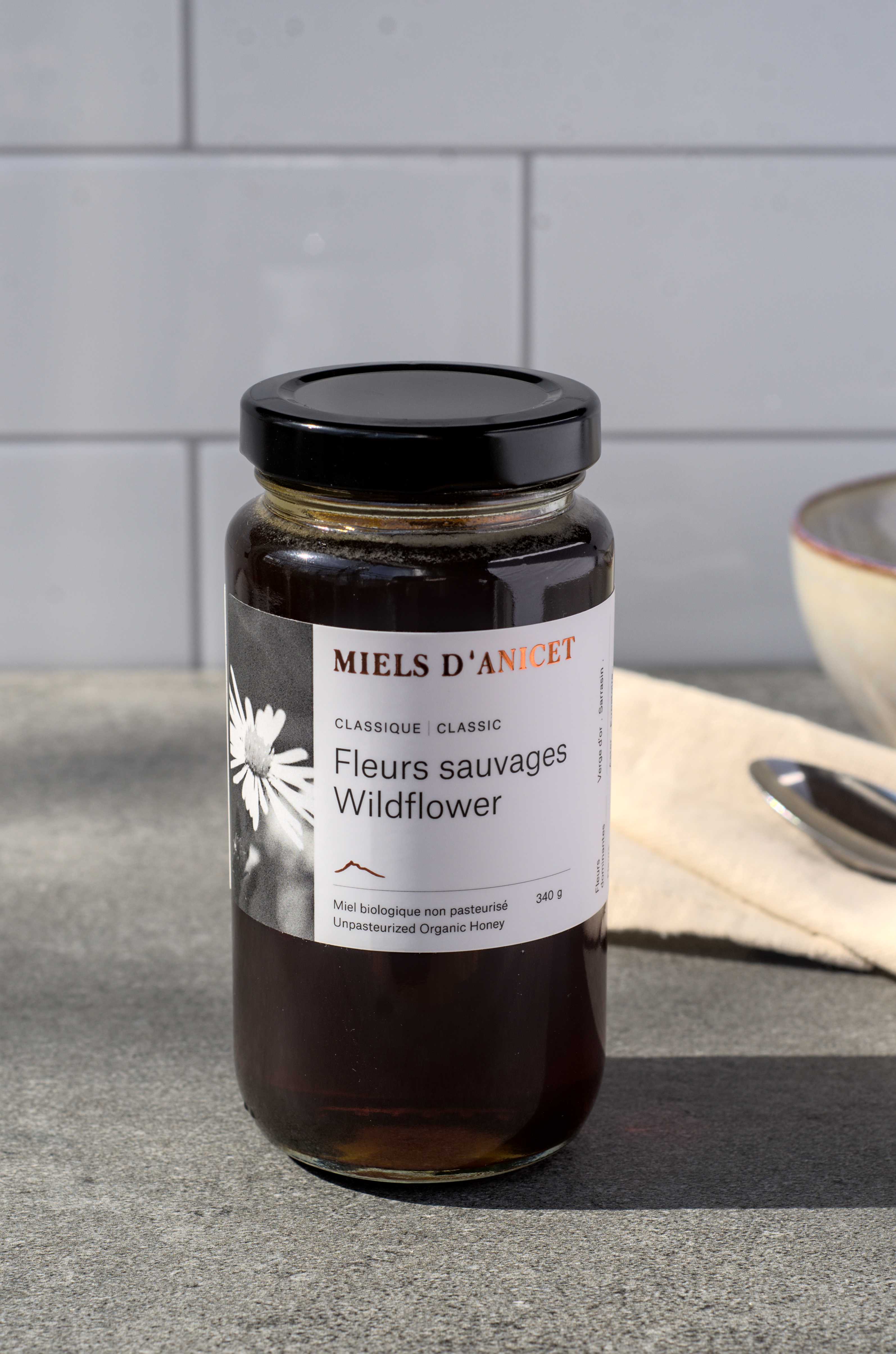 Miel fleurs sauvages - Miels d'Anicet