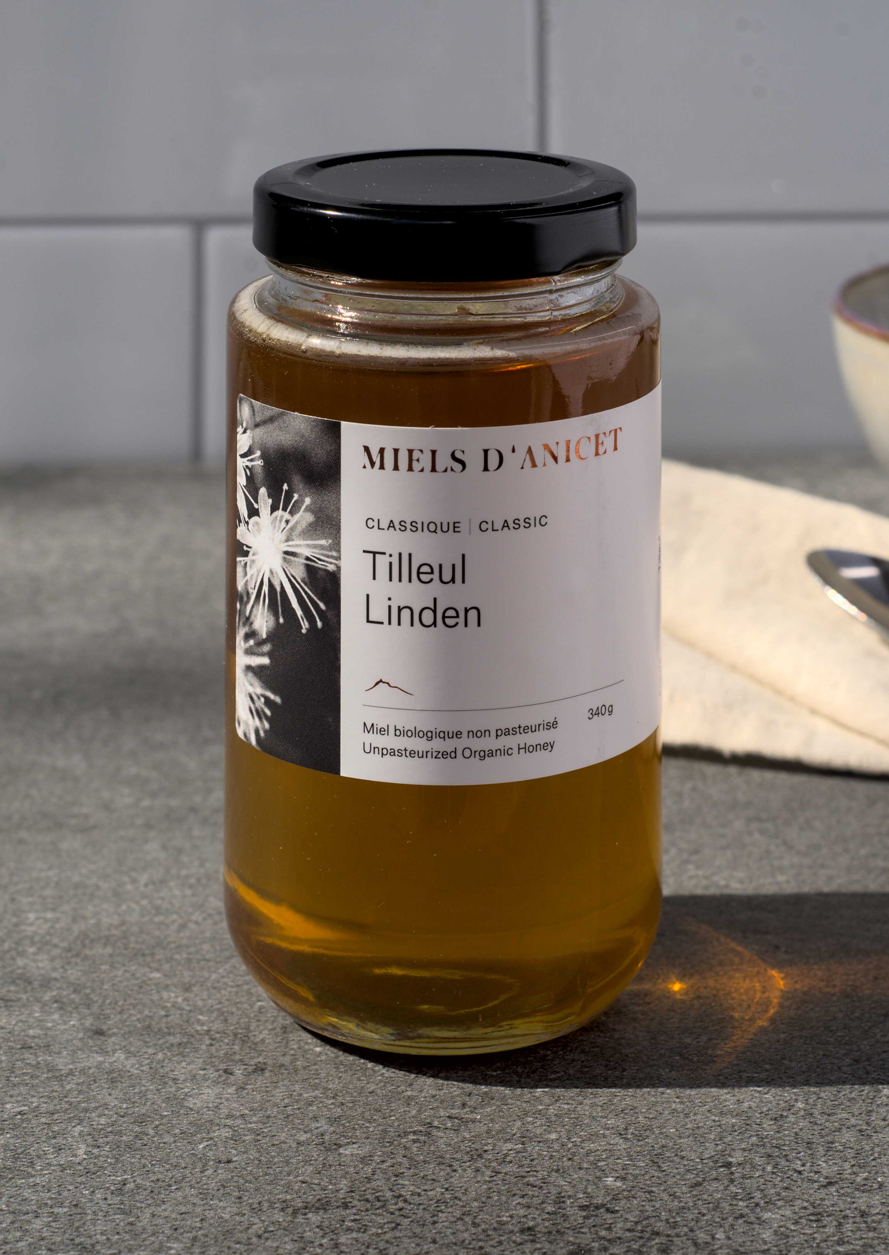 Miel tilleul - Miels d'Anicet