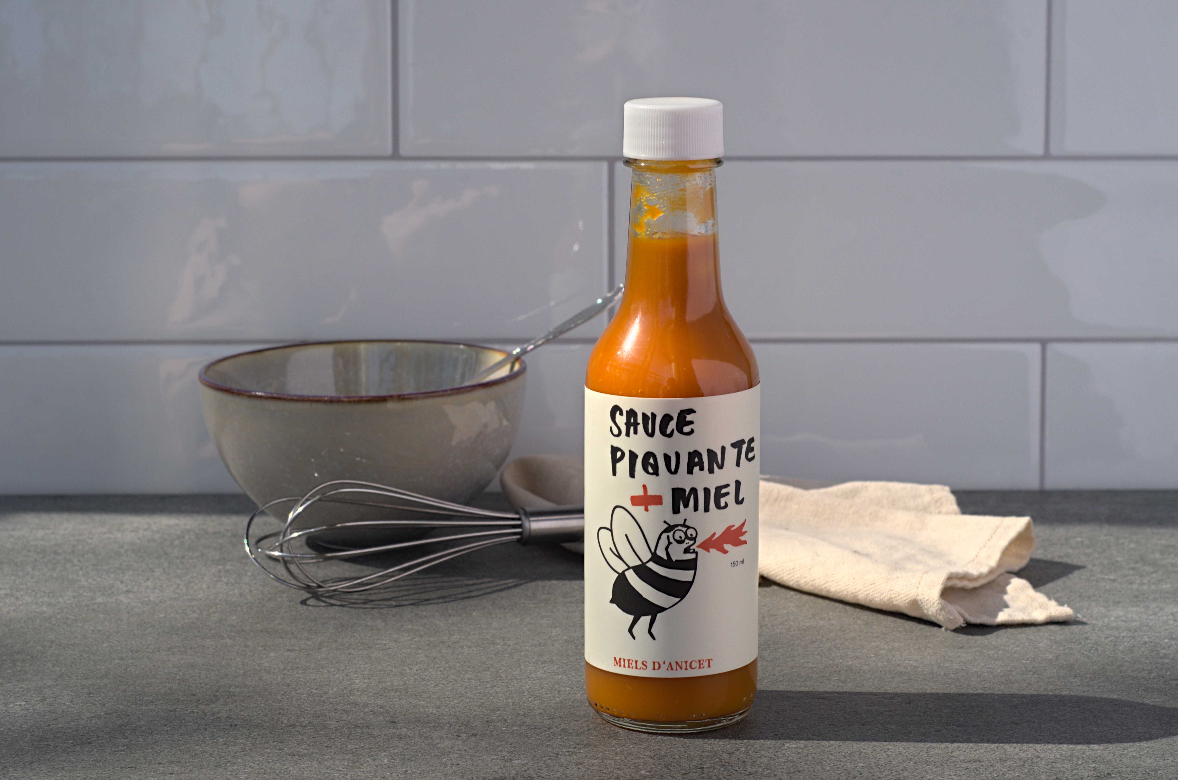Sauce piquante + miel - Miels d'Anicet